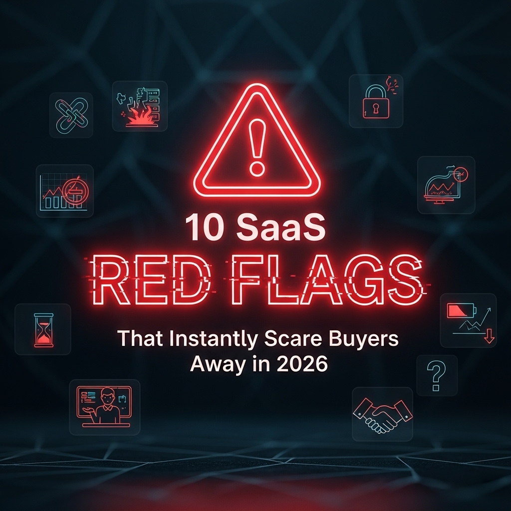 10 SaaS Red Flags That Instantly Scare Buyers Away in 2026