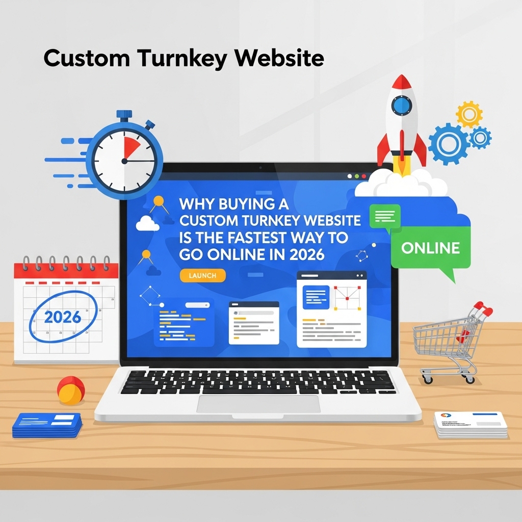 Why Buying a Custom Turnkey Website Is the Fastest Way to Go Online in 2026
